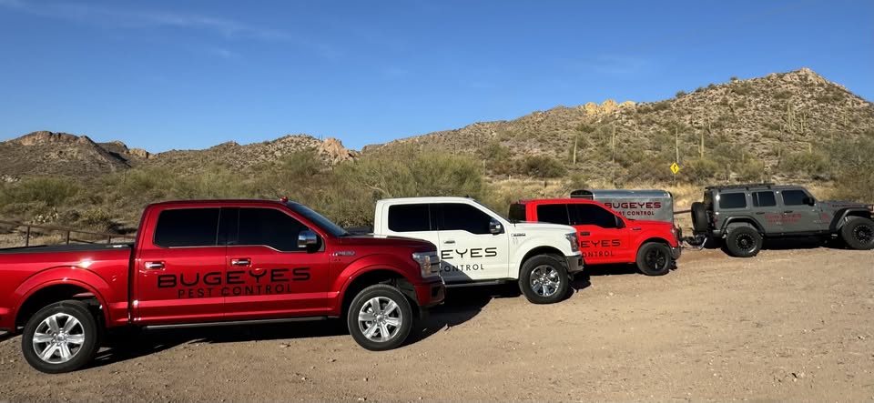 Satisfied customers in Queen Creek praise BugEyes' prompt and effective pest control services.