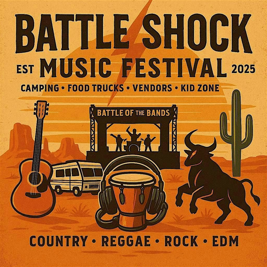 Battle Shock Music Festival kicks off on October 3rd at Horseshoe Park & Equestrian Centre.